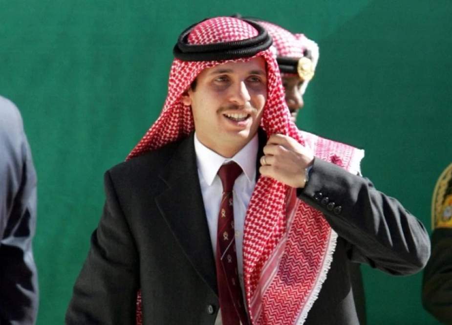 Prince Hamza, Jordan