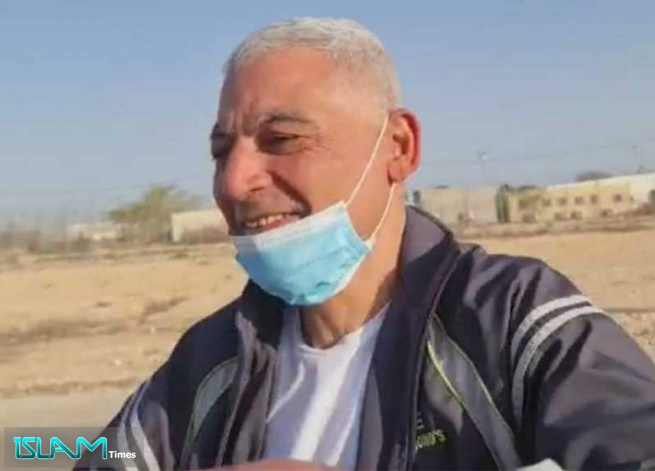Palestinian Prisoner Freed After 35 Years behind ‘Israeli’ Bars
