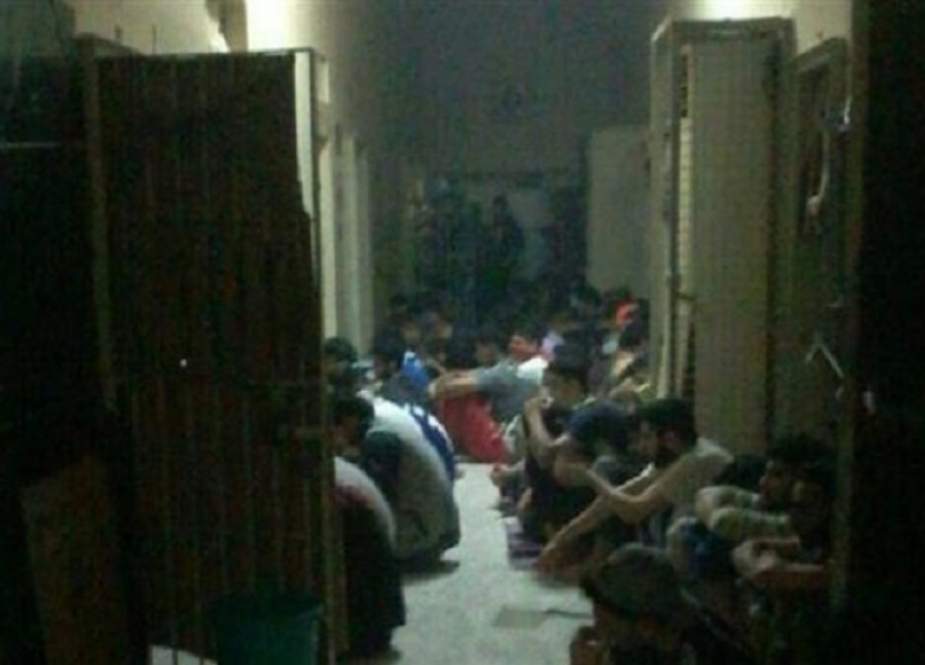 Inmates at the notorious Jau Prison, south of Manama, Bahrain-.jpg