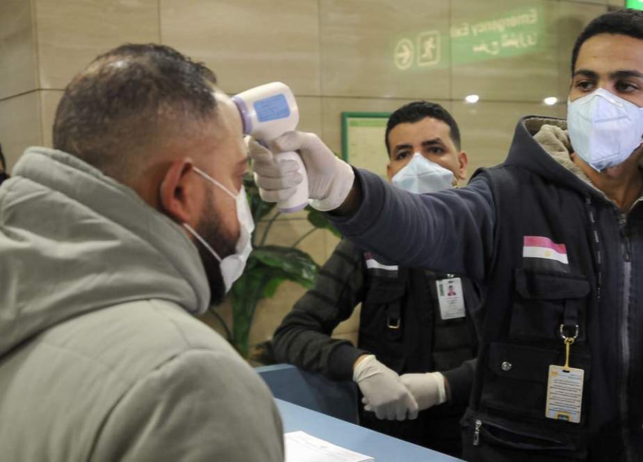 مصر تسجل 818 حالة إصابة جديدة بفيروس كورونا