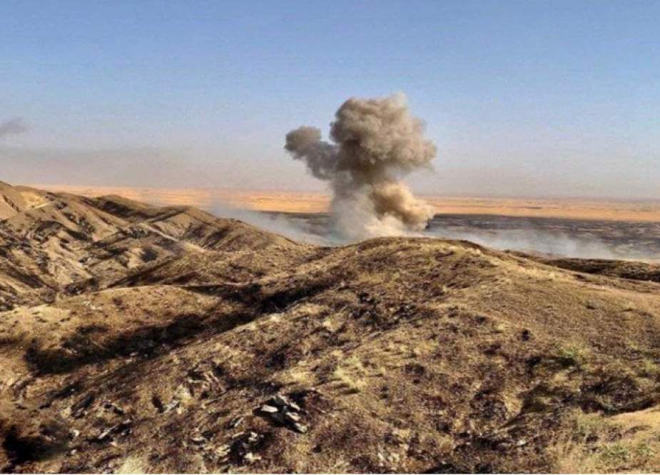 الدفاع العراقية تعلن تطهير سلسلة جبال حمرين