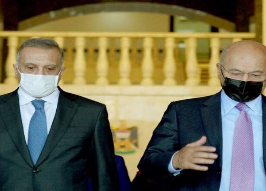 صالح والكاظمي يدينان هجمات اربيل ويطالبان بالتحقيق