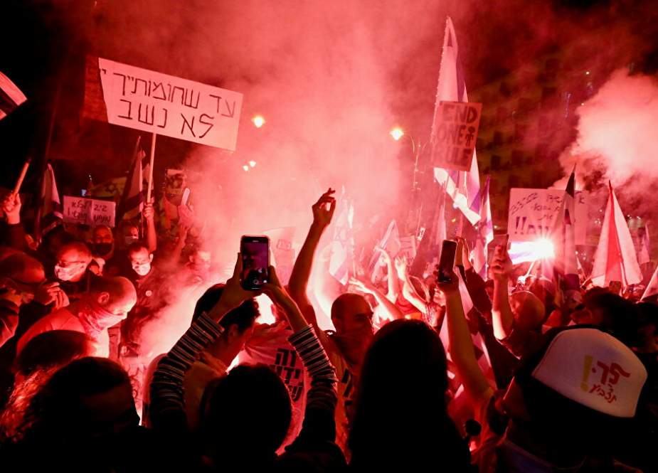 Anti-Government Protests Continue in Jerusalem