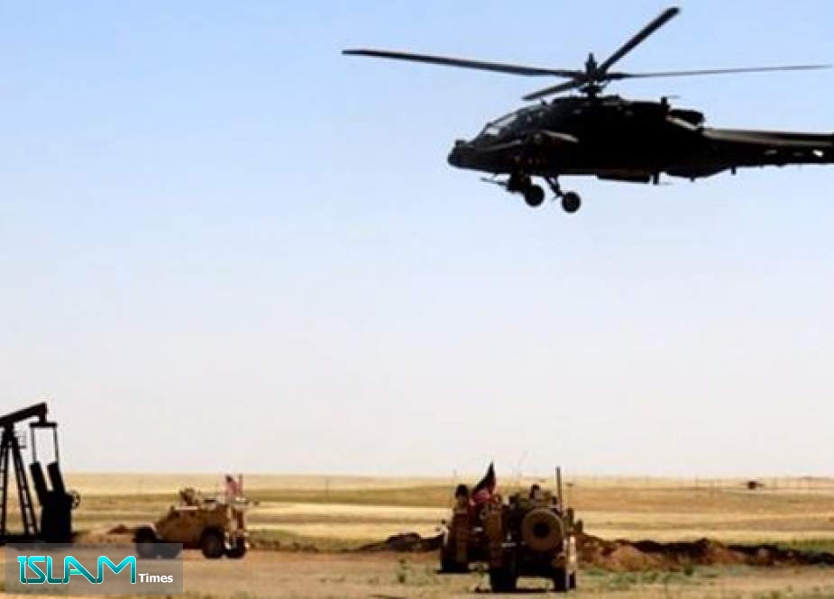 US-Led Coalition Copters Take Daesh Terrorists to Syria Oilfield