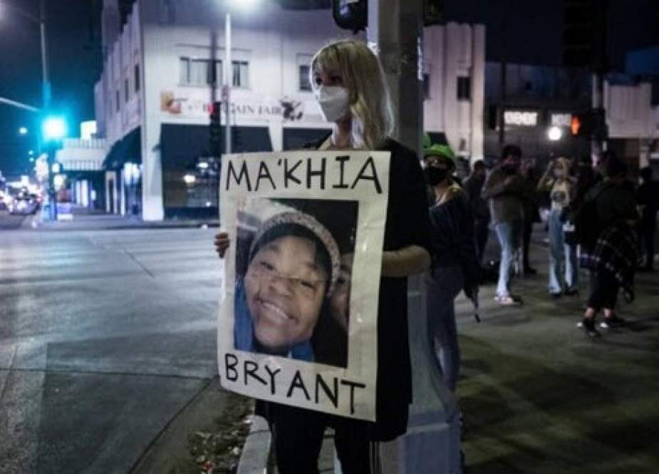 کشته شدن دختر ۱۶ ساله سیاه پوست به دست پلیس آمریکا