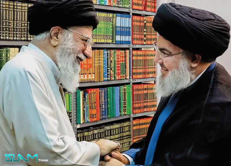Ayatollah Khamenei Wishes Success for Hezbollah, Palestinian Movements