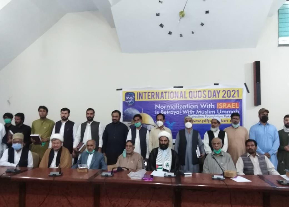 فلسطین فاؤنڈیشن بلوچستان کے زیراہتمام کوئٹہ پریس کلب میں گول میز کانفرنس کا انعقاد