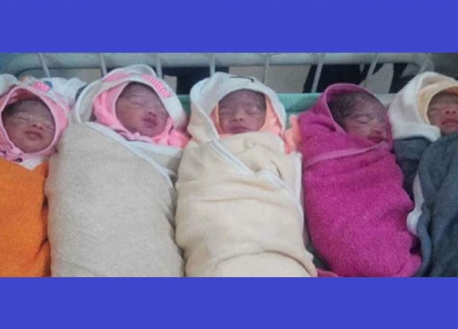 پشاور میں خاتون کے ہاں بیک وقت 5 بچوں کی پیدائش