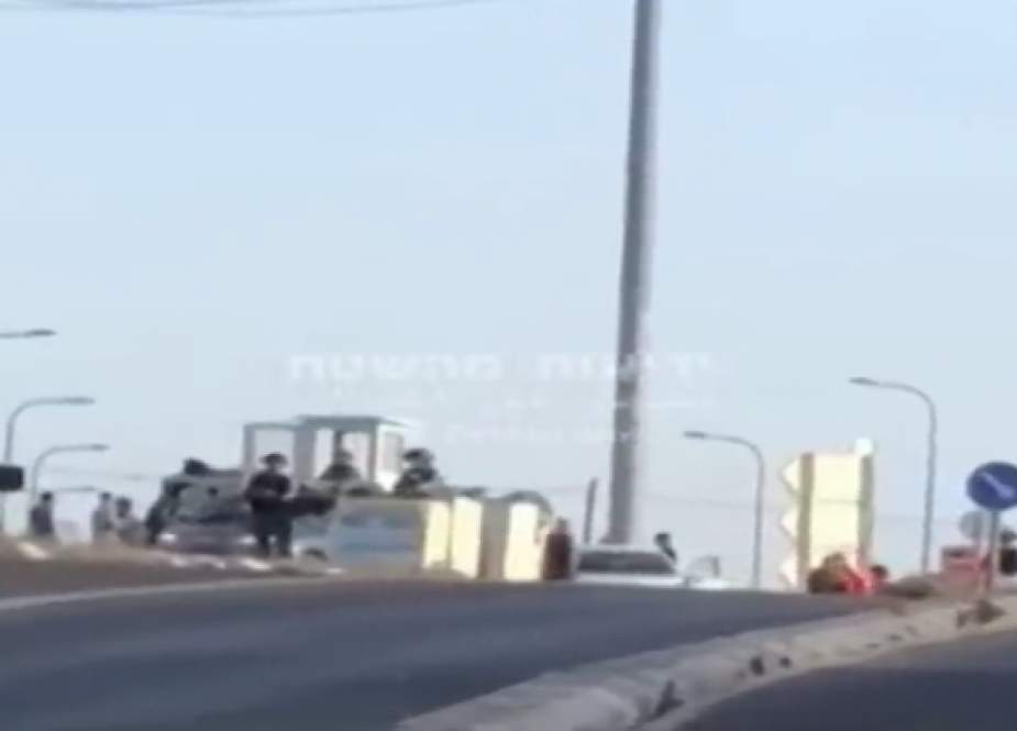 Zaatra checkpoint in the occupied Nablus