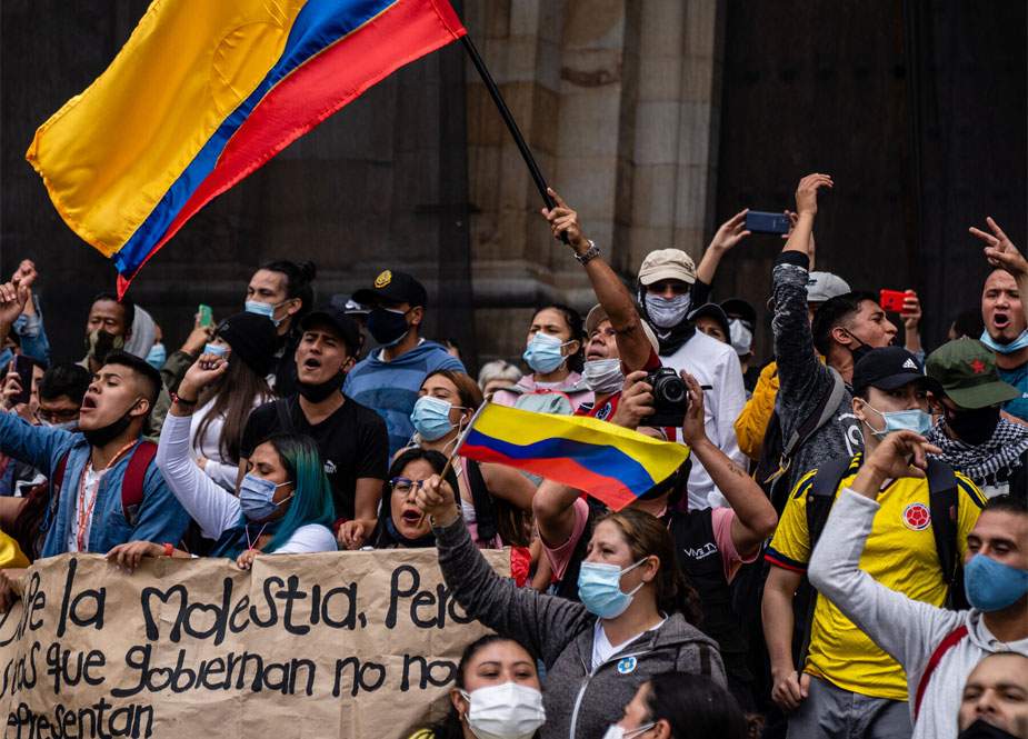 Kolumbiyada etirazlar: 87 nəfər itkin düşdü