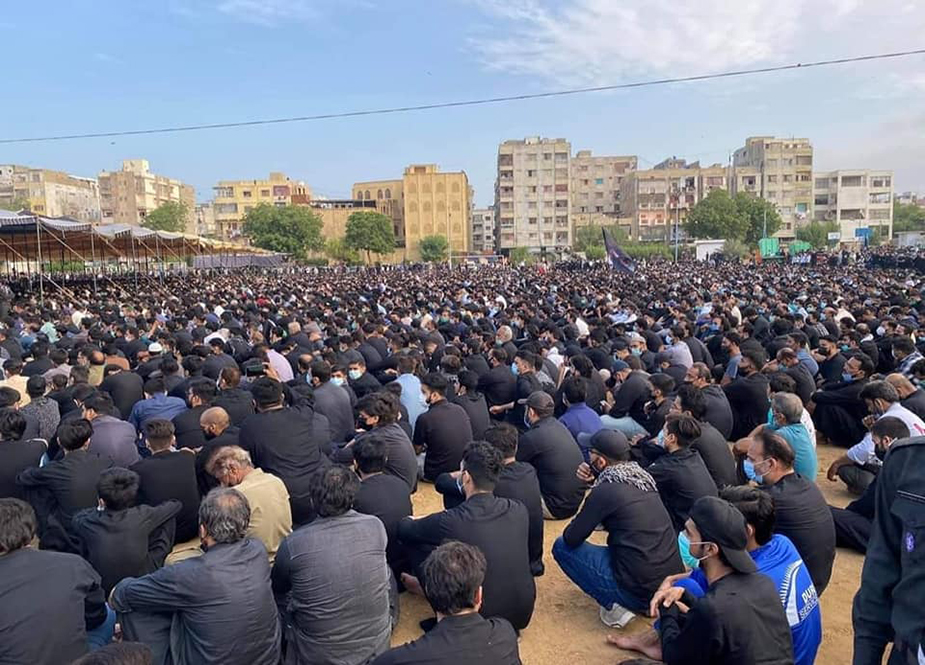 کراچی میں یوم شہادت امام علی (ع) کا مرکزی جلوس نشتر پارک سے برآمد ہوکر حسینیہ ایرانیان پر اختتام پذیر ہوا