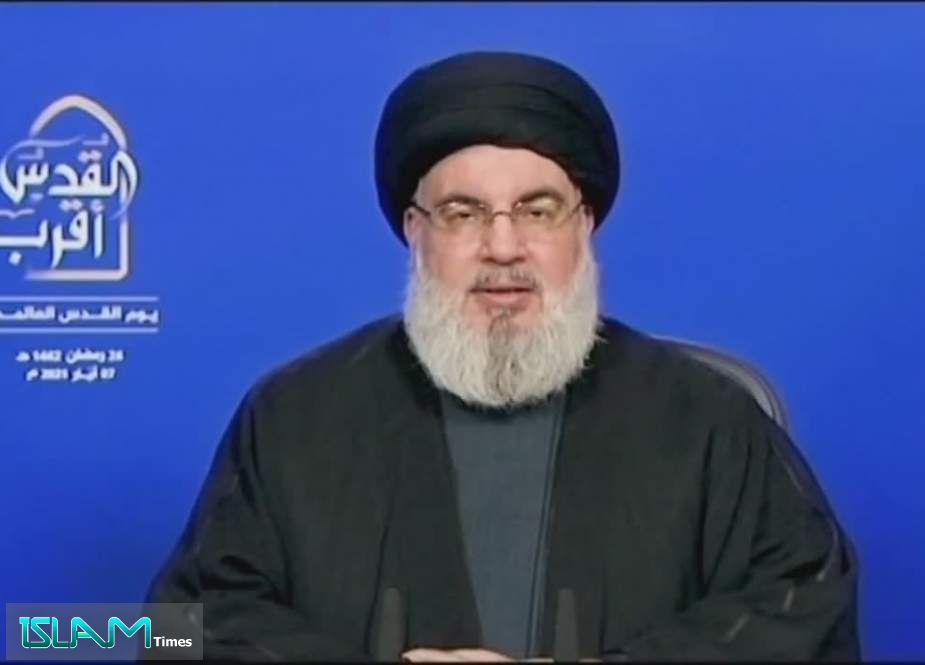 Sayyed Nasrallah: The Axis of Resistance Shapes Region’s Future, ‘Israeli’s To be Expelled By Force