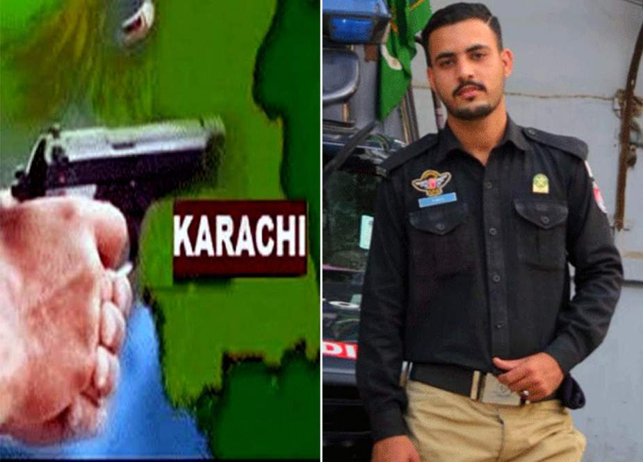 کراچی میں ڈاکوؤں کی فائرنگ سے پولیس اہلکار جاں بحق