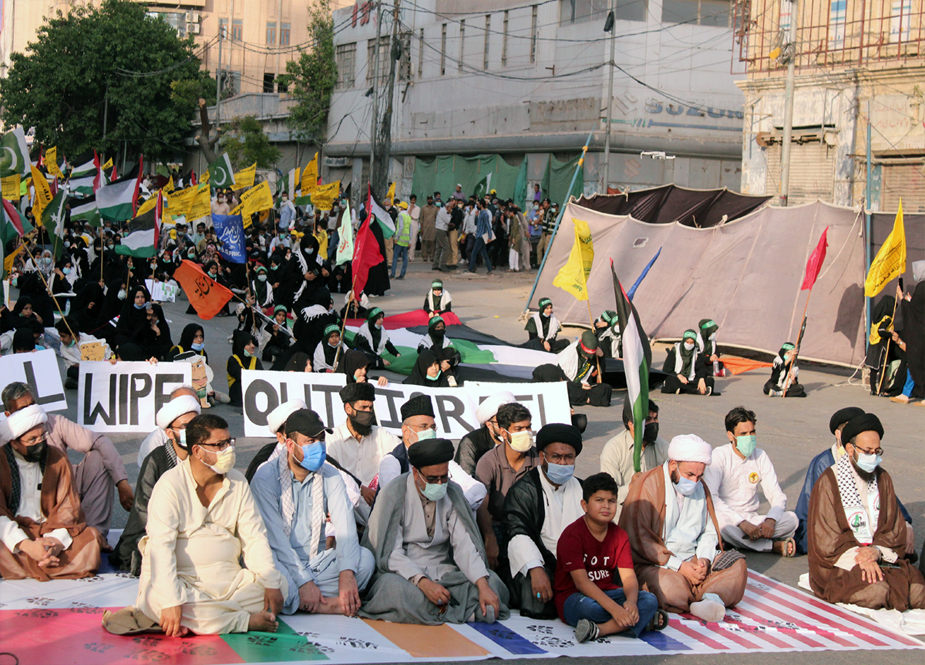 کراچی، تحریک آزادی القدس کی عظیم الشان مرکزی آزادی قبلہ اول ریلی