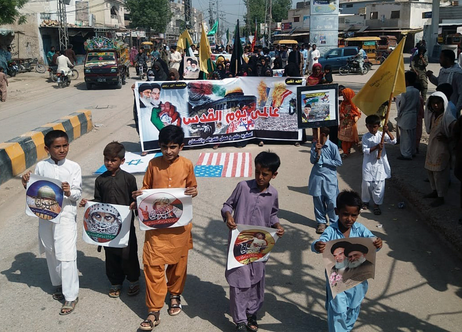اصغریہ تحریک و اے ایس او کے تحت سندھ بھر میں عظیم الشان القدس ریلیاں