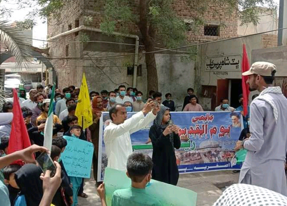 اصغریہ تحریک و اے ایس او کے تحت سندھ بھر میں عظیم الشان القدس ریلیاں