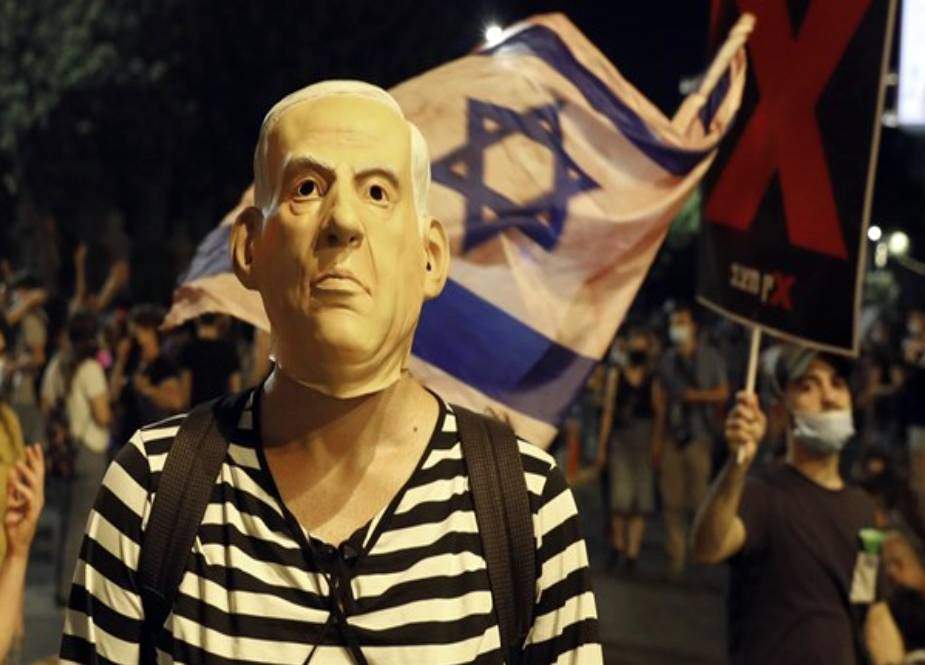 اسرائیل شدید مظاہروں کی لپیٹ میں، نیتن یاہو پر دباو برقرار