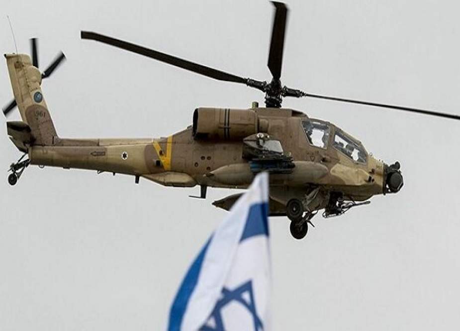 Helikopter Israel Menargetkan Suatu Tempat Di Barat Daya Suriah
