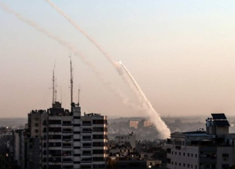 Rockets fired by Palestinian Resistance in Gaza.jpg