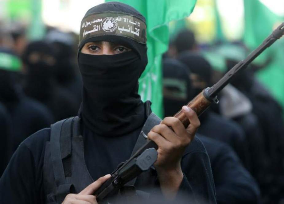 Izz ad-Din al-Qassam Brigades, military wing of Hamas resistance group.