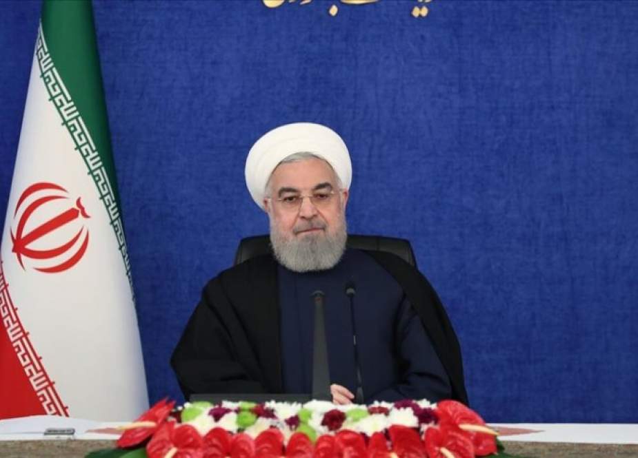 روحاني يستنكر الصمت الدولي جرائم الكيان الصهيوني ضد الشعب الفلسطيني