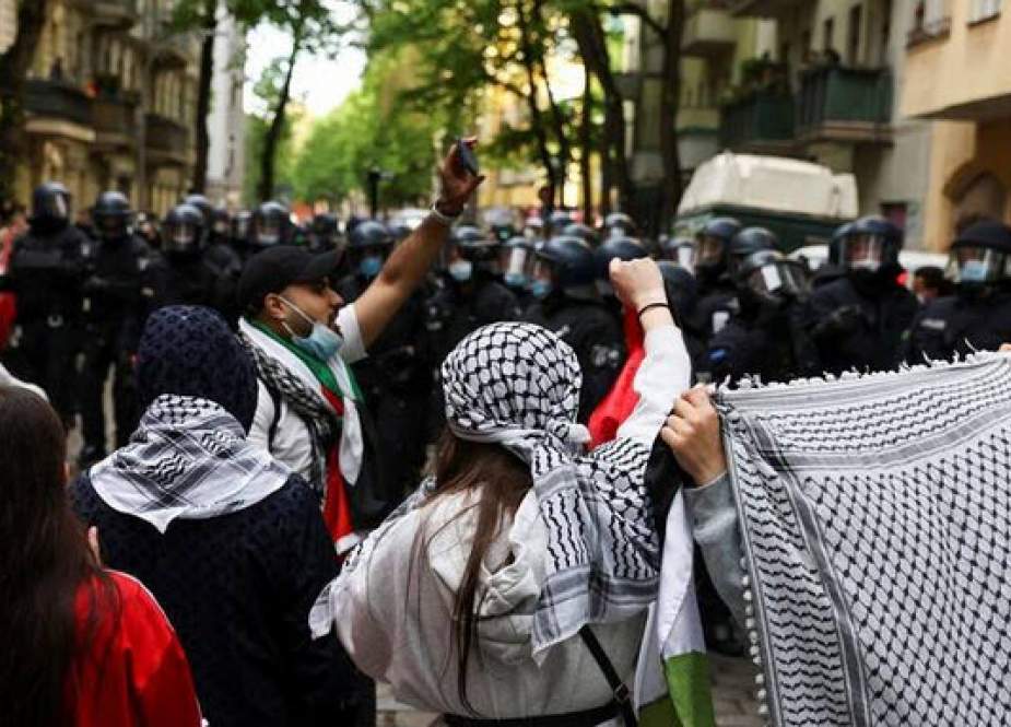 تظاهرات حمایت از فلسطین از اروپا تا مغرب عربی