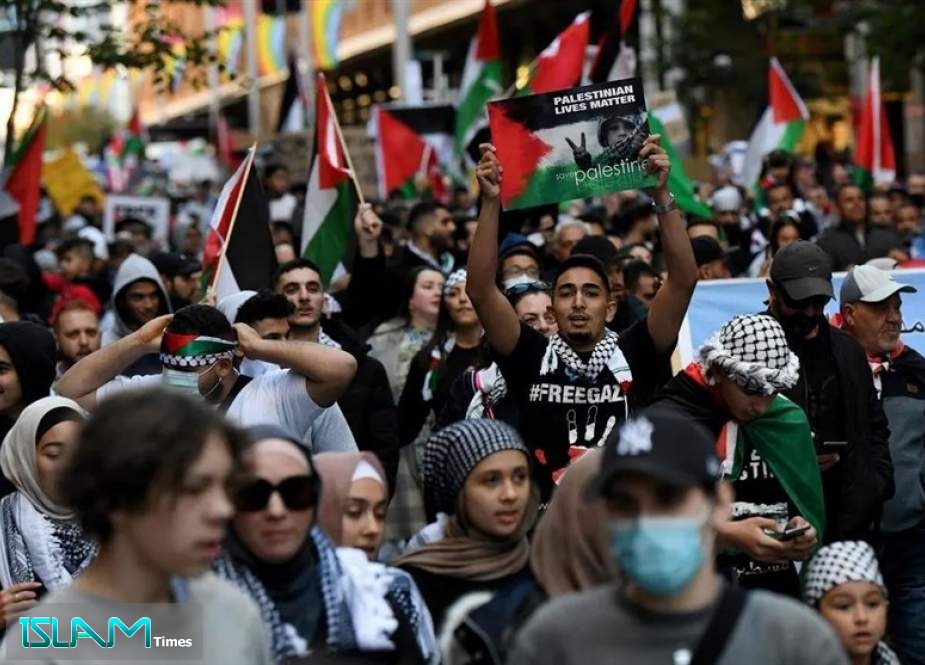 Thousands March in Free Palestine Rallies in Sydney