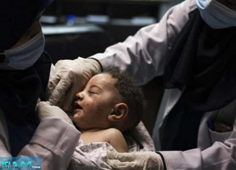 غاصب صیہونی رژیم کی وحشیانہ بمباری میں ابتک 58 بچوں سمیت 192 فلسطینی شہید