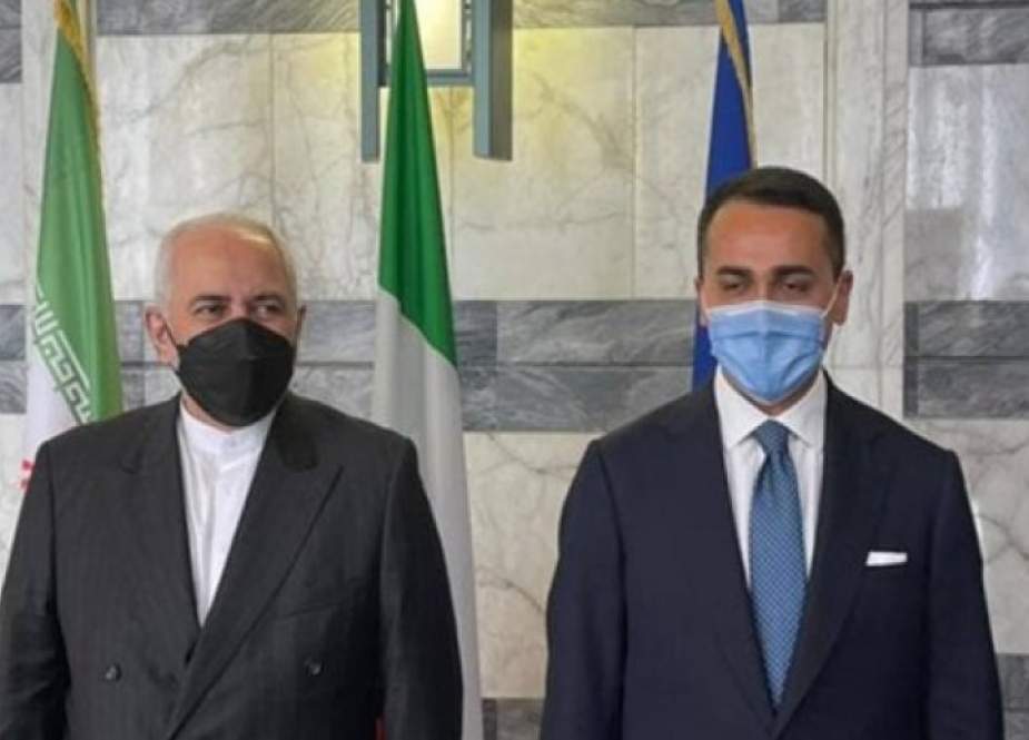 وزير الخارجية الإيراني يلتقي نظيره الإيطالي