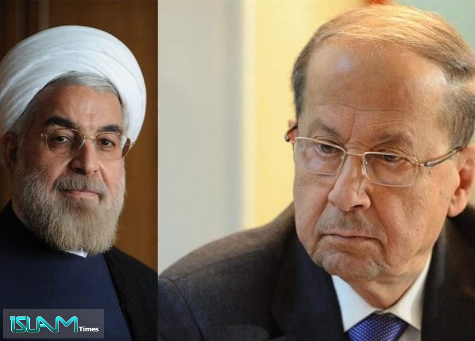 Resistance Sole Way to Counter Israeli Aggression, Rouhani Tells Aoun