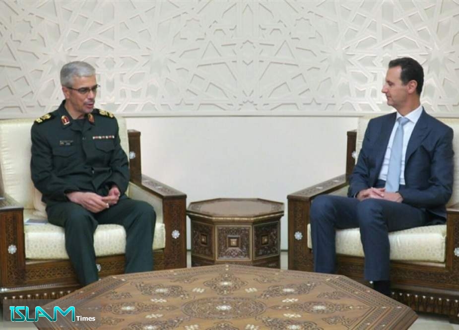 Top General: Iran Ready to Boost Syria’s Defense Power
