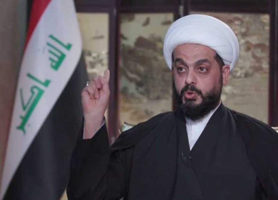 Sheikh Qais al-Khazaali, Secretary General of Iraq’s Asaib Ahl Al-Haq resistance movement
