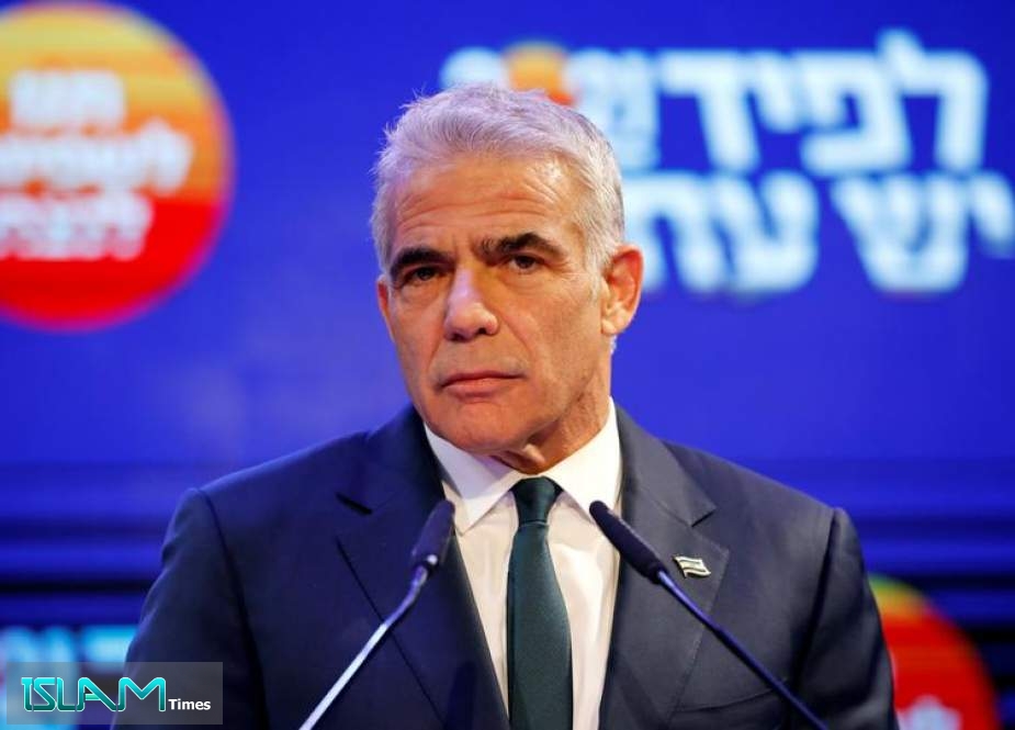 Head of the Yesh Atid party Yair Lapid