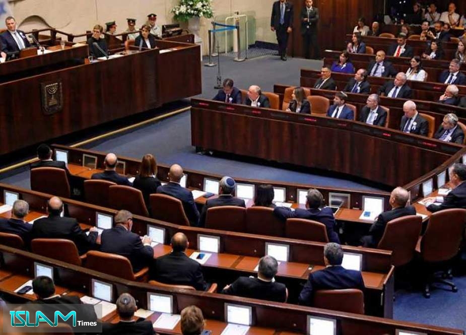 ’Israeli’ Knesset to Announce New Gov’t