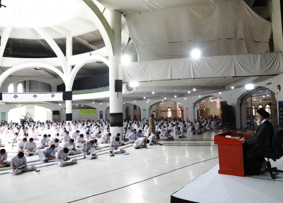لاہور، جامعہ عروۃ الوثقیٰ میں امام خمینیؒ کی برسی کی تقریب سے علامہ جواد نقوی کا خطاب