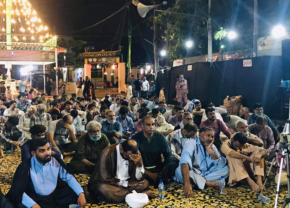 صوبائی سیکریٹریٹ ایم ڈبلیو ایم سندھ کے تحت کراچی میں مجلس ترحیم و دعا بیاد امام خمینی