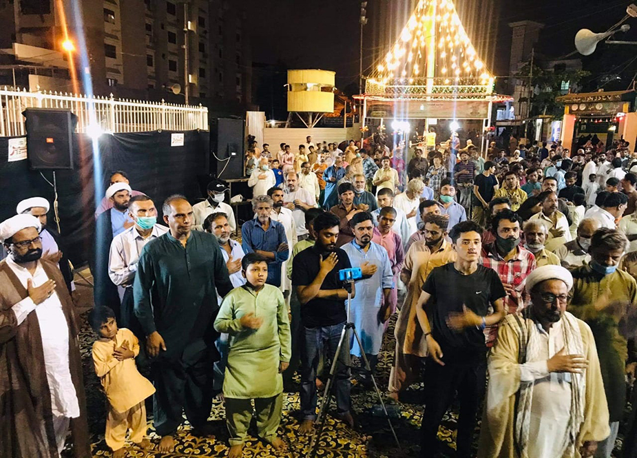 صوبائی سیکریٹریٹ ایم ڈبلیو ایم سندھ کے تحت کراچی میں مجلس ترحیم و دعا بیاد امام خمینی