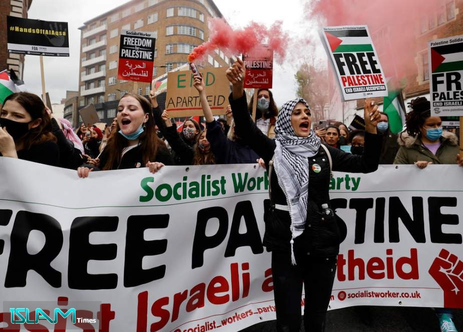 Pro-Palestinian Rally Held in London