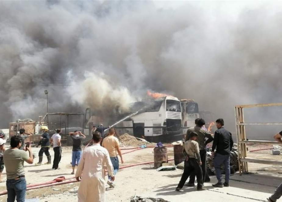 العراق... السيطرة على حريقين منفصلين في النجف