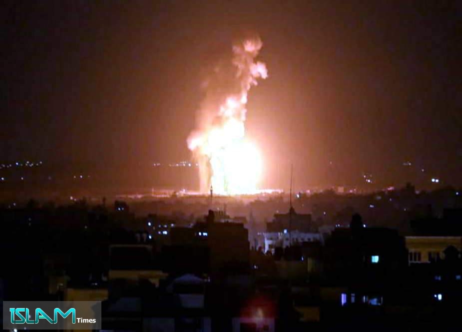 غزہ، فلسطینی مزاحمتی محاذ کے 2 مراکز پر صیہونی حملے