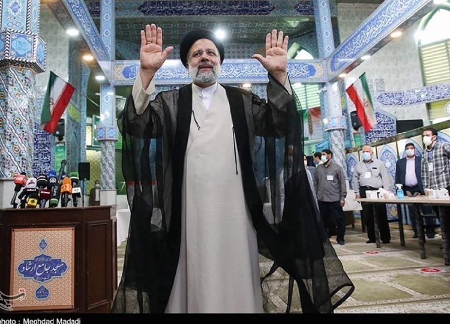 Ebrahim Raeisi, is leading the presidential poll in Iran