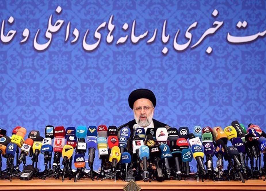 Iranian President-elect Ebrahim Raeisi holds his first news conference in Tehran.jpg