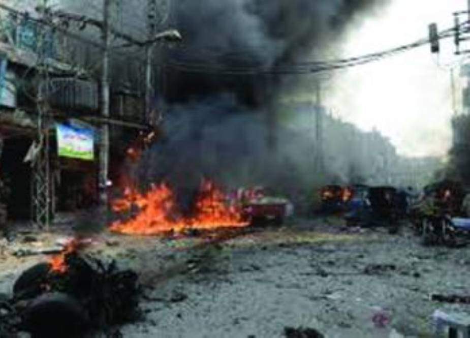 لاہور کے علاقے جوہر ٹاؤن میں دھماکا، 10 افراد زخمی