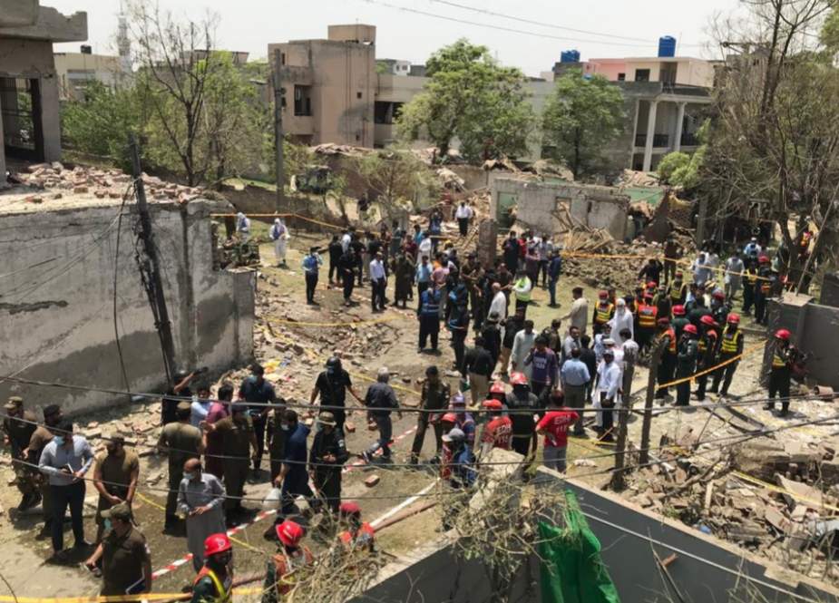 لاہور، دھماکہ حافظ سعید کی رہائشگاہ کے قریب ہوا، 2 افراد جاں بحق، 16 زخمی