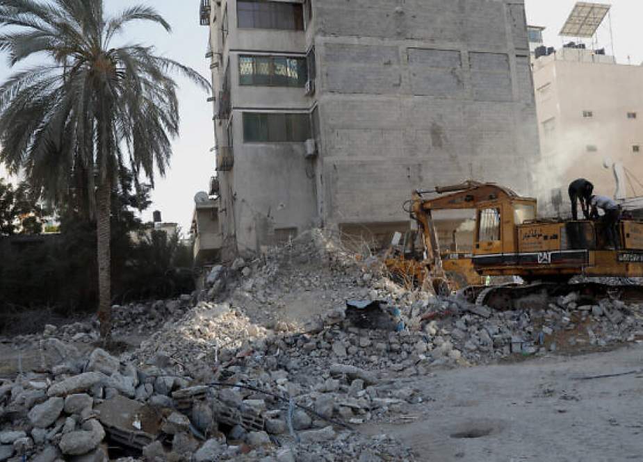 Hamas insists the reconstruction the Gaza strip..jpg