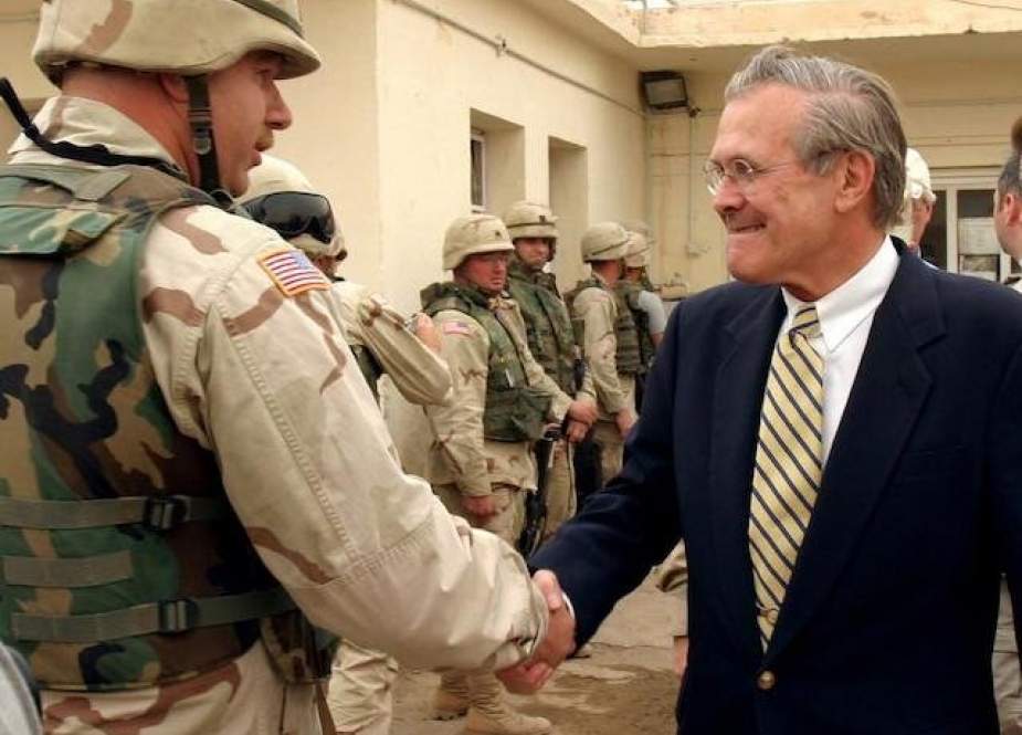 جنگ پر هزینه آمریکا علیه عراق و میراث رامسفلد