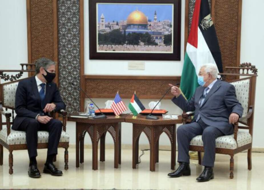 Mahmoud Abbas dan Blinken (Mondoweiss).
