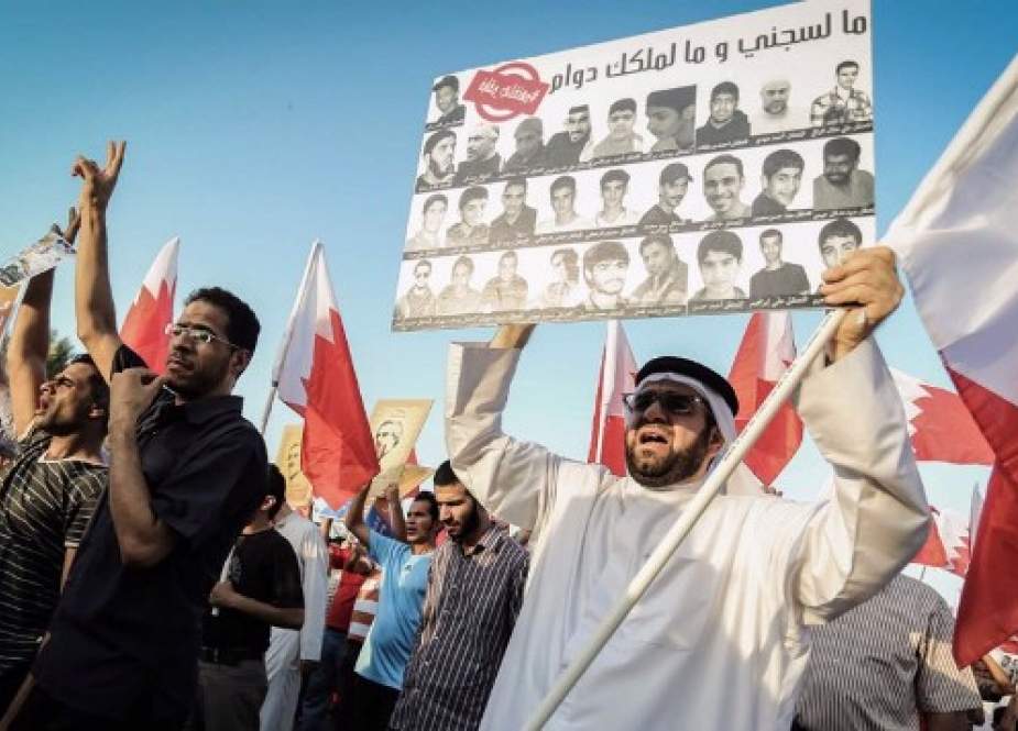 Demo anti rezim di Bahrain 2019 (PressTV).