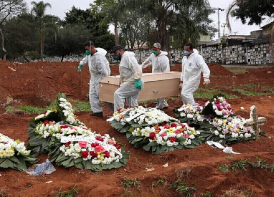 1548 حالة وفاة جديدة بكورونا في البرازيل