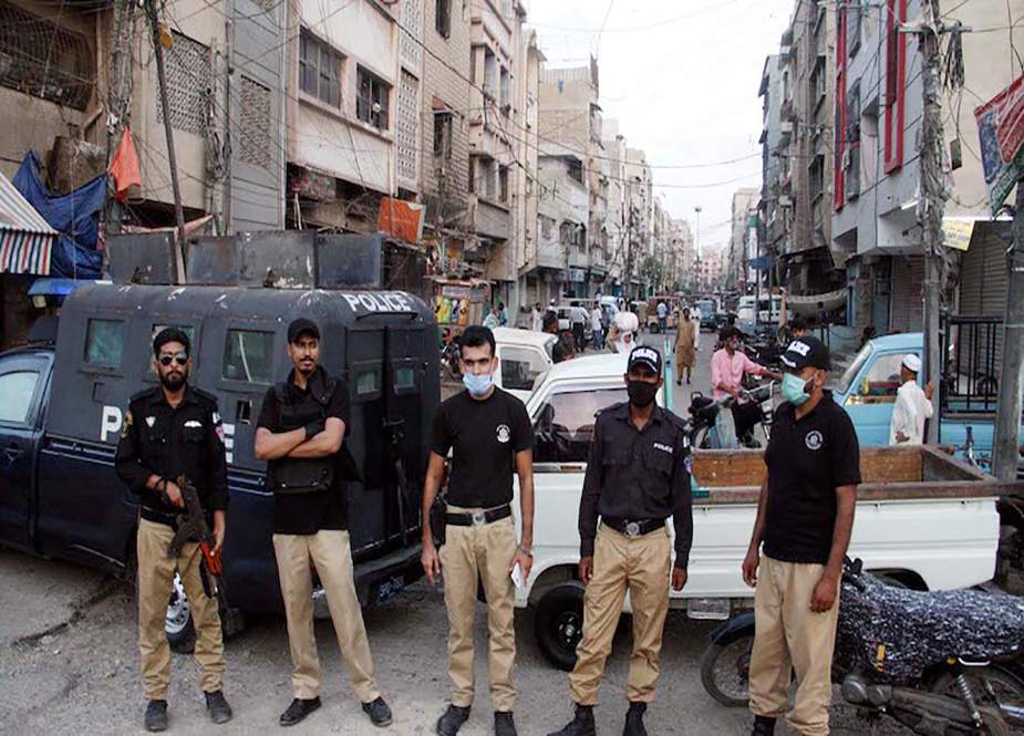 کراچی کے ضلع وسطیٰ میں مائیکرو اسمارٹ لاک ڈاؤن نافذ